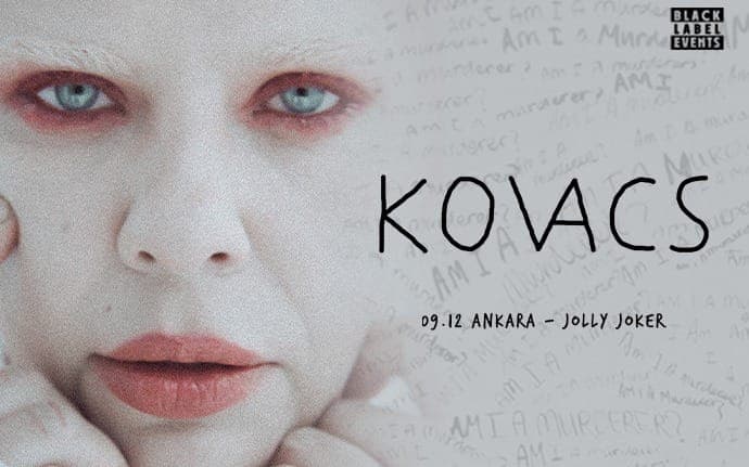 Kovacs | Ankara — Jolly Joker Ankara etkinlik afişi