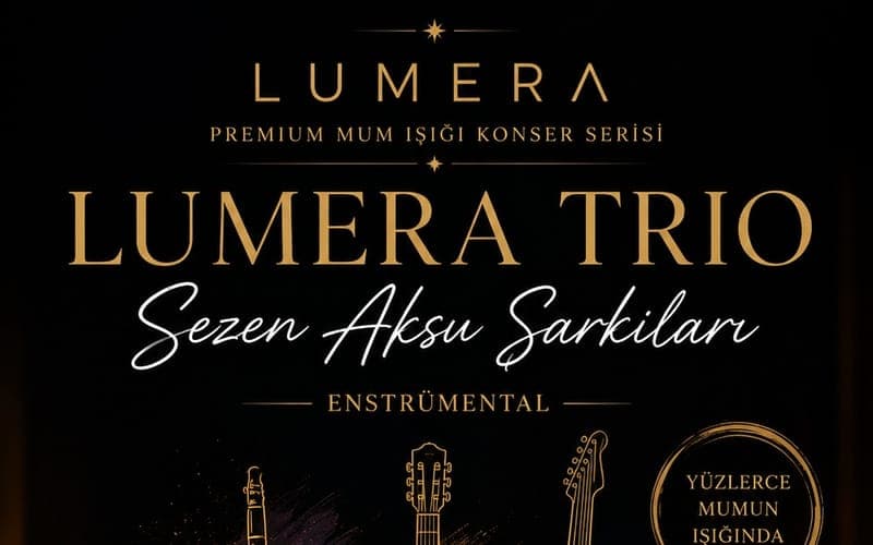 Lumera Trio Sezen Aksu Şarkıları — Atakum Belediyesi Ata Sahne, Samsun etkinlik görseli