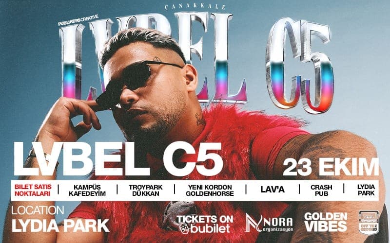 Lvbel C5 — Lydia Park, Çanakkale etkinlik görseli