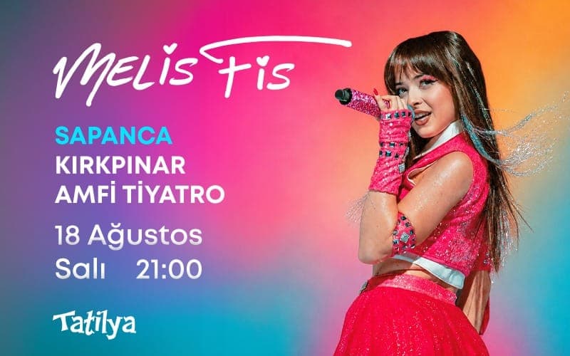 Melis Fis — Sapanca Belediyesi Kırkpınar Amfi Tiyatro, Sakarya etkinlik görseli