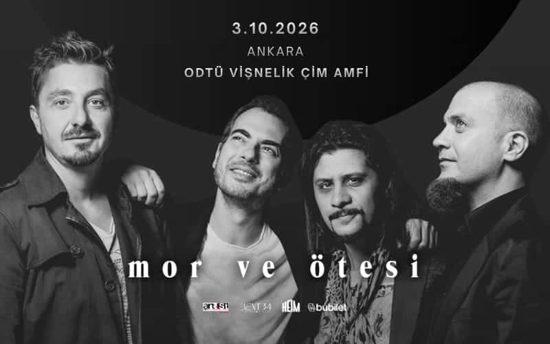 mor ve ötesi — ODTÜ MD Vişnelik, Ankara etkinlik görseli