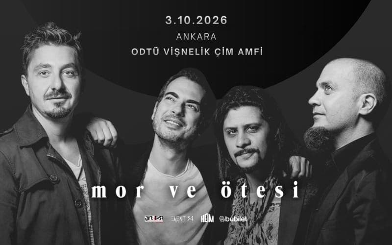 mor ve ötesi — ODTÜ MD Vişnelik, Ankara etkinlik görseli