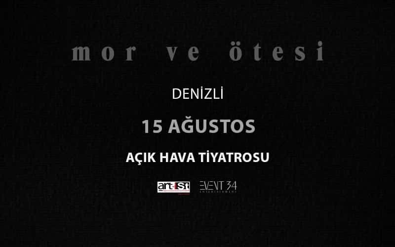 mor ve ötesi — Denizli Açıkhava Tiyatrosu etkinlik görseli