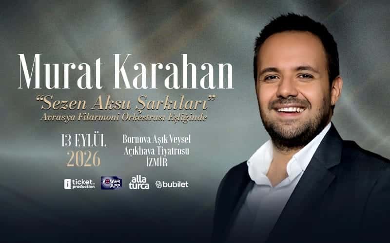 Murat Karahan – Sezen Aksu Şarkıları — Bornova Aşık Veysel Açıkhava Tiyatrosu, İzmir etkinlik görseli