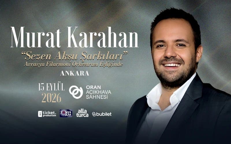 Murat Karahan – Sezen Aksu Şarkıları — Oran Açıkhava Sahnesi, Ankara etkinlik görseli