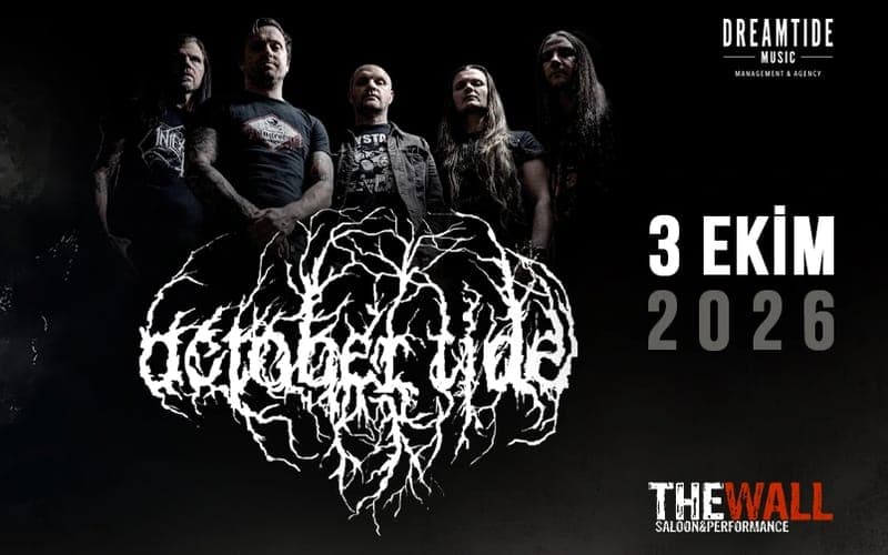 October Tide — The Wall Saloon & Performance, İstanbul etkinlik görseli