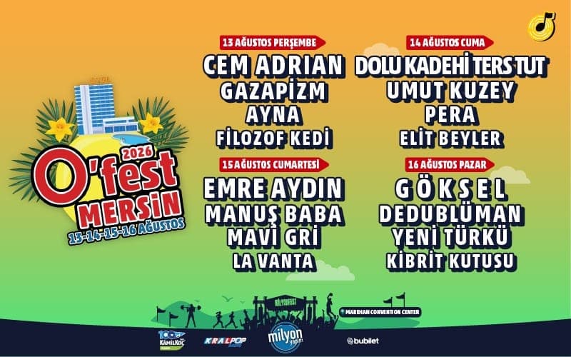 Ofest Mersin – 2026 — Marehan Convention Center, Mersin etkinlik görseli