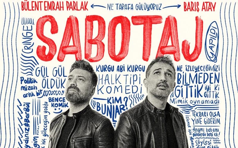 Sabotaj — Sapanca Belediyesi Kırkpınar Amfi Tiyatro, Sakarya etkinlik görseli