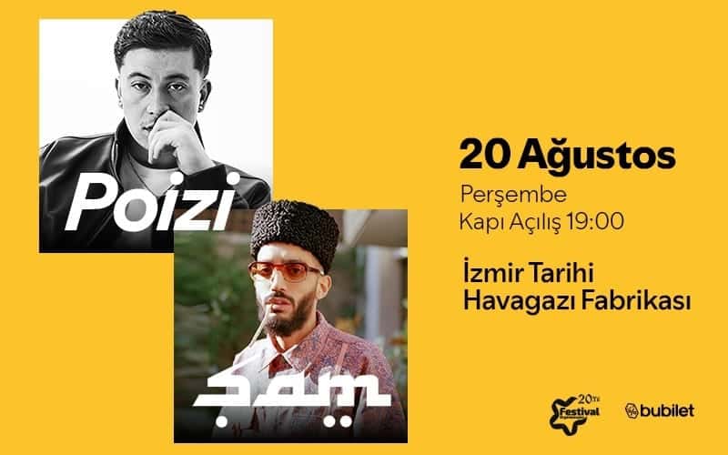 Şam & Poizi — Alsancak Tarihi Havagazı Fabrikası, İzmir etkinlik görseli