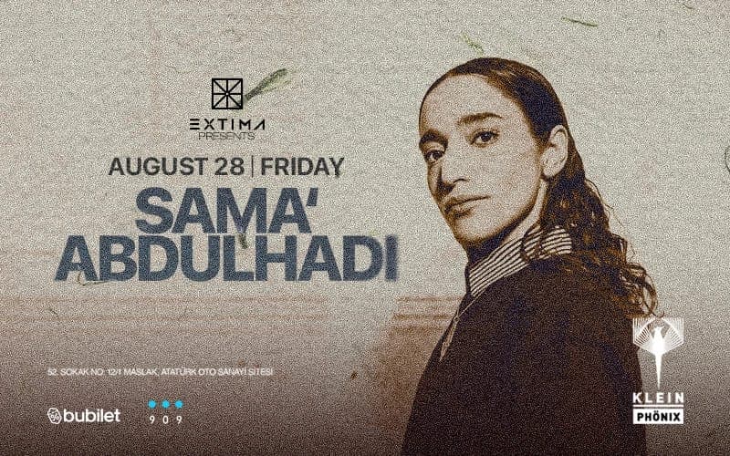 Sama’ Abdulhadi | Klein Phönix — Klein Phonix, İstanbul etkinlik afişi