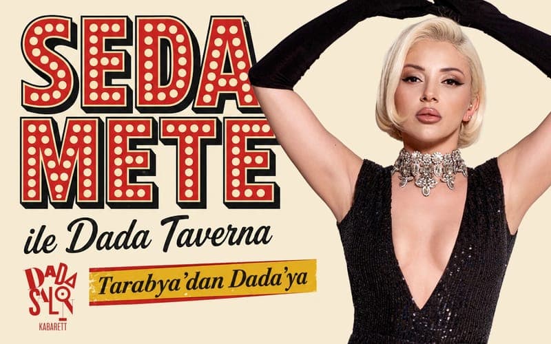 Seda Mete ile Dada Taverna — Dada Salon Kabarett İstanbul etkinlik görseli