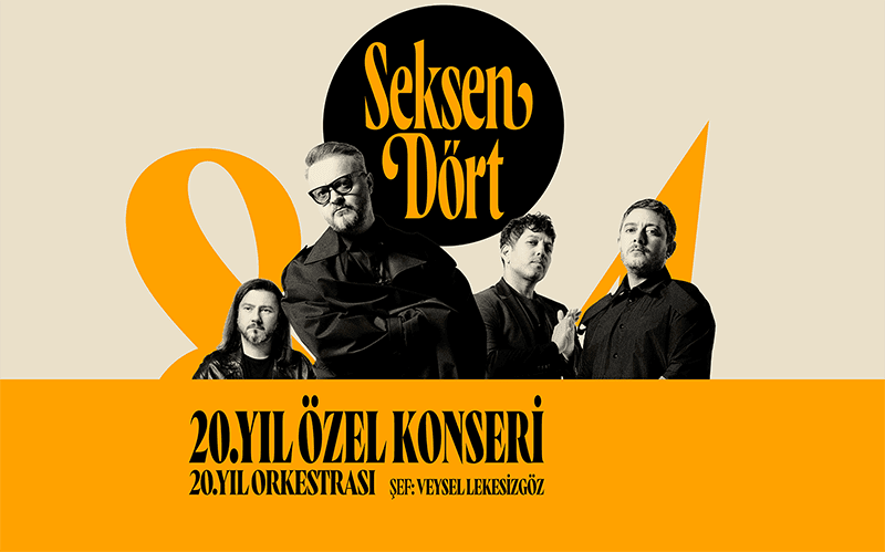 Seksendört 20. Yıl Özel — Congresium Ankara etkinlik görseli