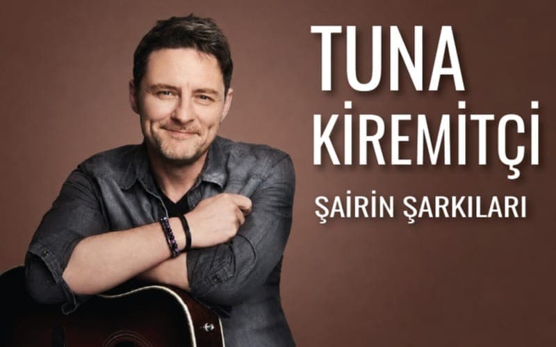 Tuna Kiremitçi – Şairin Şarkıları — Burgazada Cennet Bahçesi, İstanbul etkinlik görseli