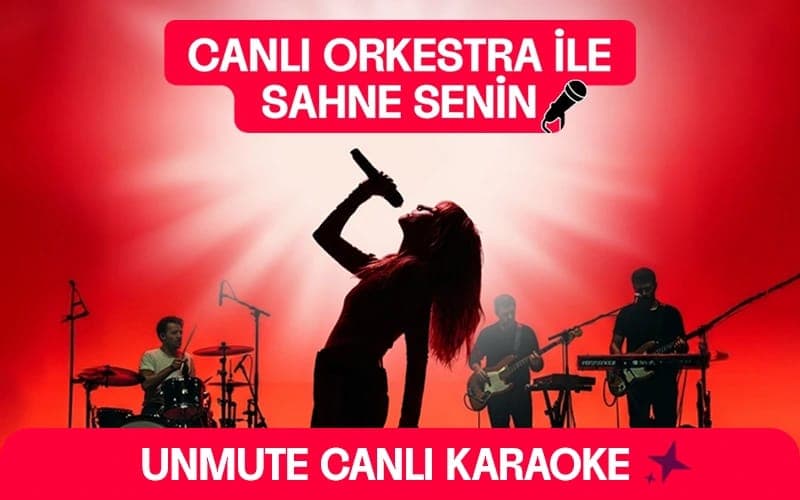 Unmute Canlı Karaoke — JJ Pub Kanyon, İstanbul etkinlik görseli