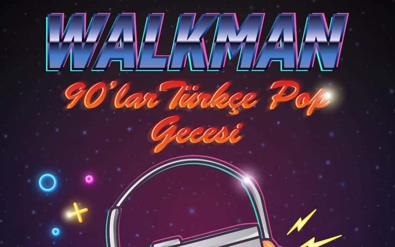 Walkman 90’lar Türkçe Pop Gecesi — Jolly Joker Kartal İstMarina, İstanbul etkinlik görseli