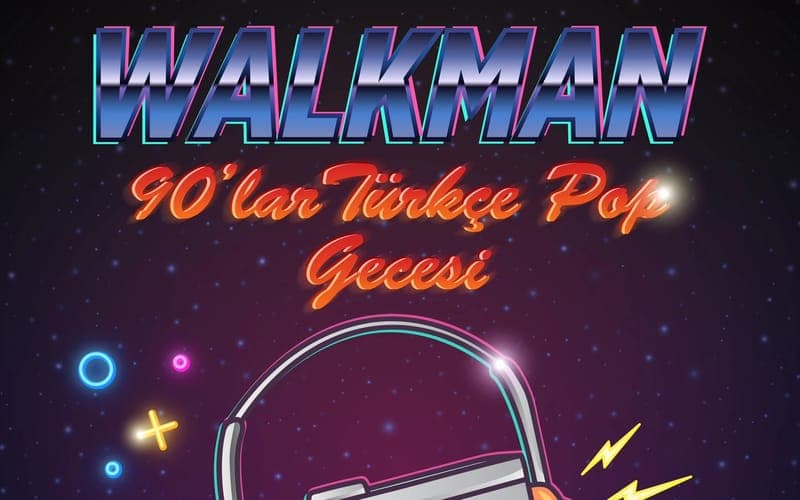 Walkman 90’lar Türkçe Pop Gecesi — Jolly Joker Kartal İstMarina, İstanbul etkinlik görseli