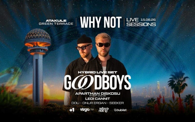 WHYNOT Live Sessions — Atakule - Çim Teras, Ankara etkinlik görseli