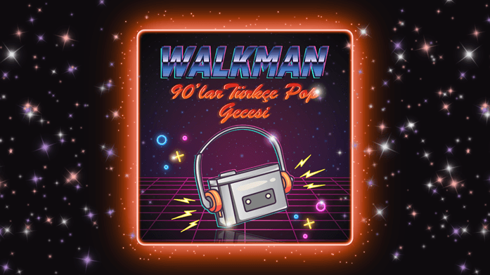 Walkman 90″lar & 2000″ler Türkçe Pop Gecesi — Moda Kayıkhane, İstanbul etkinlik görseli