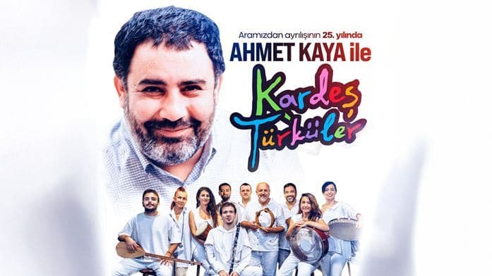 Ahmet Kaya ile Kardeş Türküler — Çukurova Üniversitesi Açık Hava Tiyatrosu - Adana etkinlik görseli