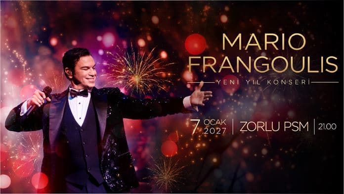 Mario Frangoulis: Yeni Yıl — Zorlu PSM - Turkcell Sahnesi - İstanbul etkinlik görseli