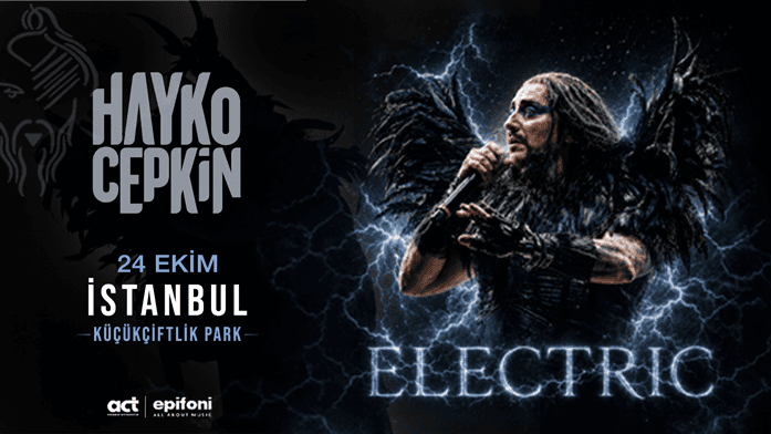 Hayko Cepkin “Electric” — KüçükÇiftlik Park, İstanbul etkinlik görseli