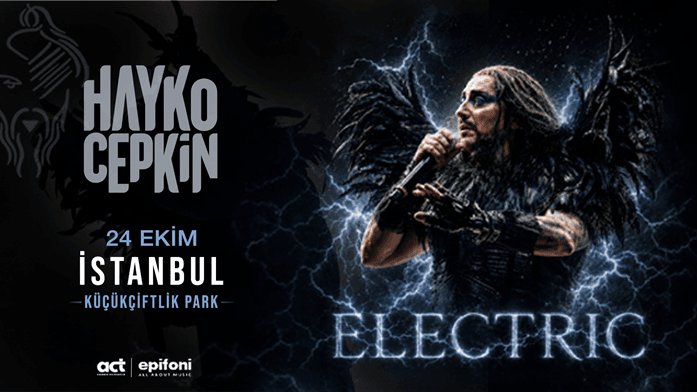 Hayko Cepkin “Electric” — KüçükÇiftlik Park, İstanbul etkinlik görseli