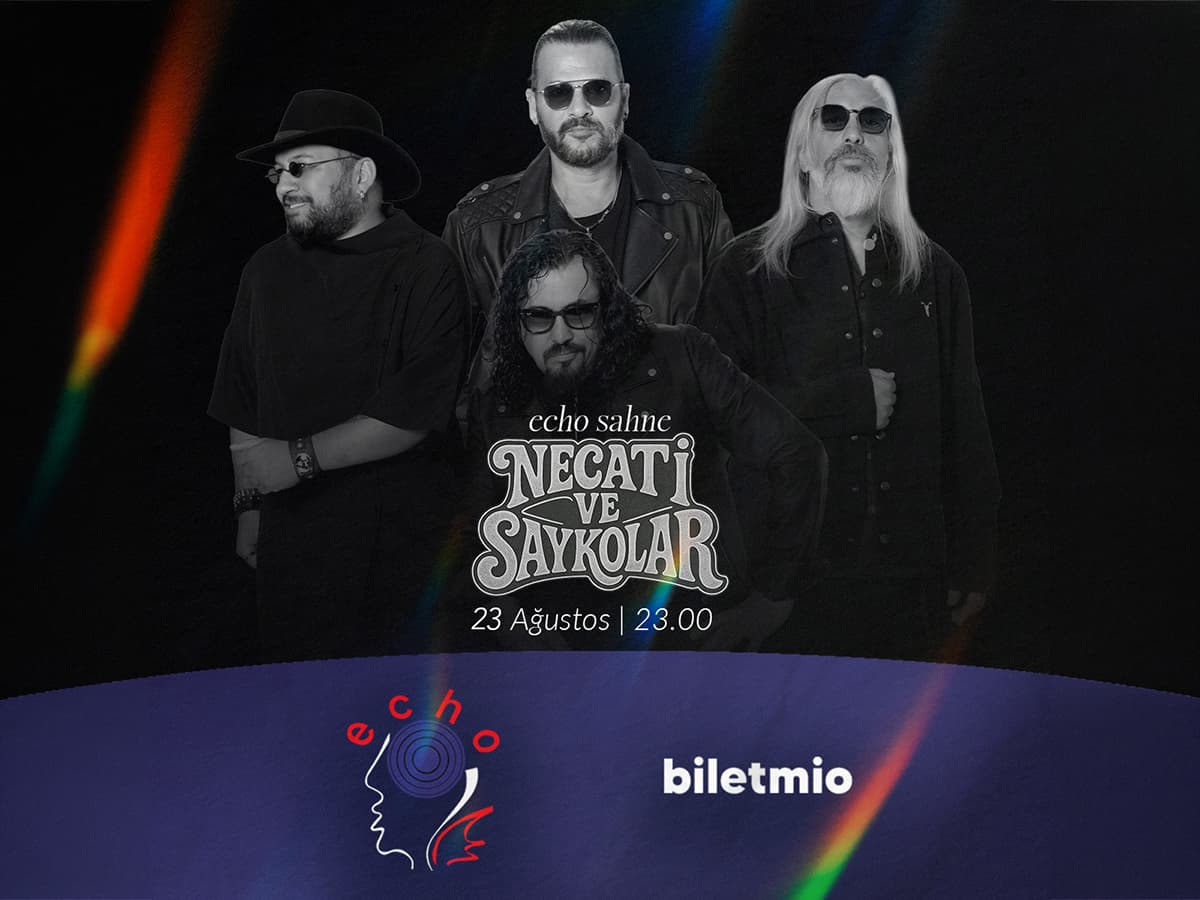 Necati ve Saykolar — Echo Sahne Kaş, Antalya etkinlik görseli