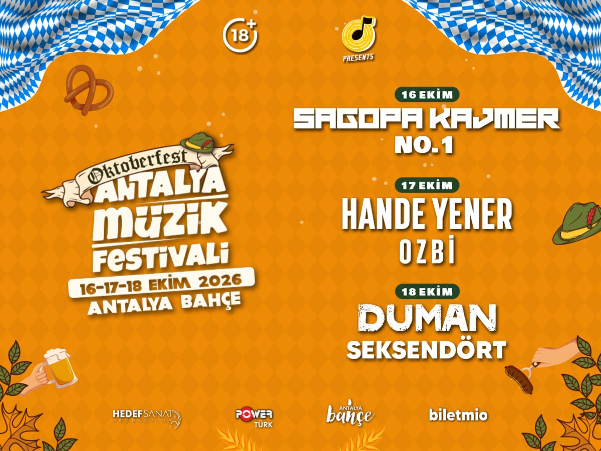 Oktoberfest X Antalya Müzik Festivali — Antalya Bahçe etkinlik görseli