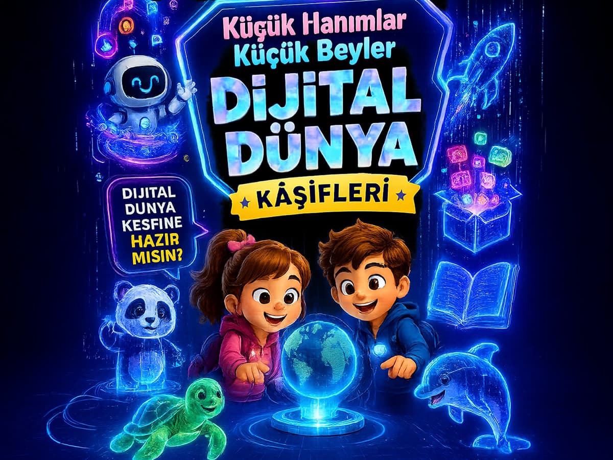 Küçük Hanımlar Küçük Beyler, Dijital Dünya Keşifleri — Kadir Has Kongre Merkezi, Kayseri etkinlik görseli