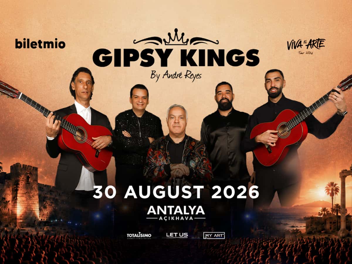 Gipsy Kings by Andre Reyes — Antalya Açıkhava etkinlik görseli
