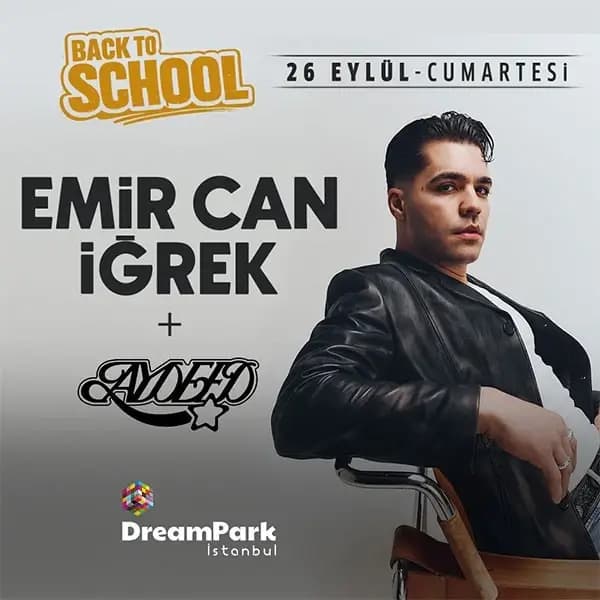 Back to School 2026 — Dream Park, İstanbul etkinlik afişi