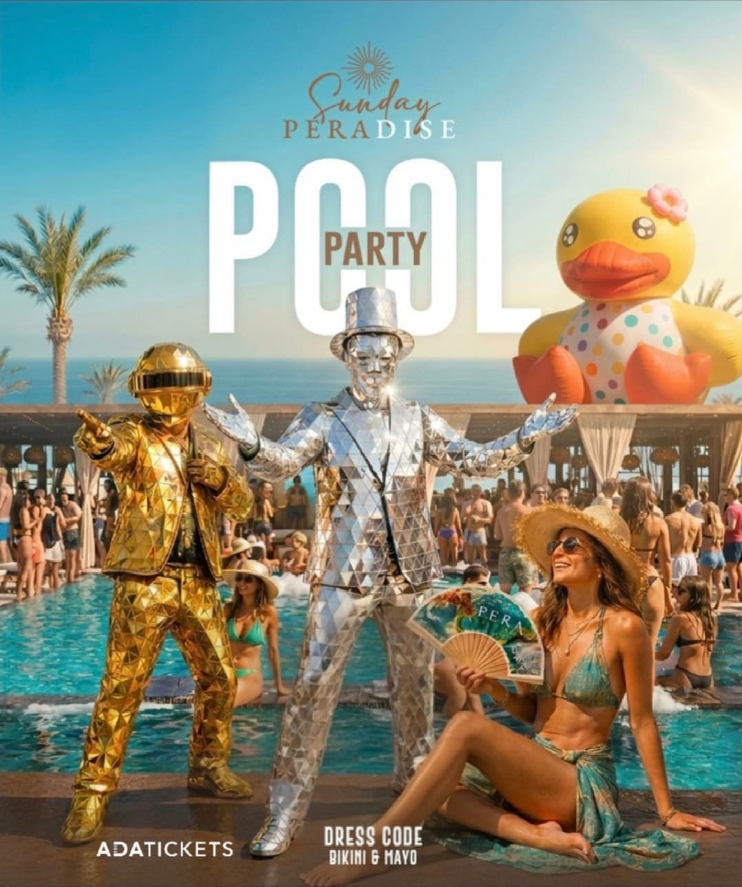 Sunday Peradise Pool Party — Pera Mackenzie etkinlik görseli