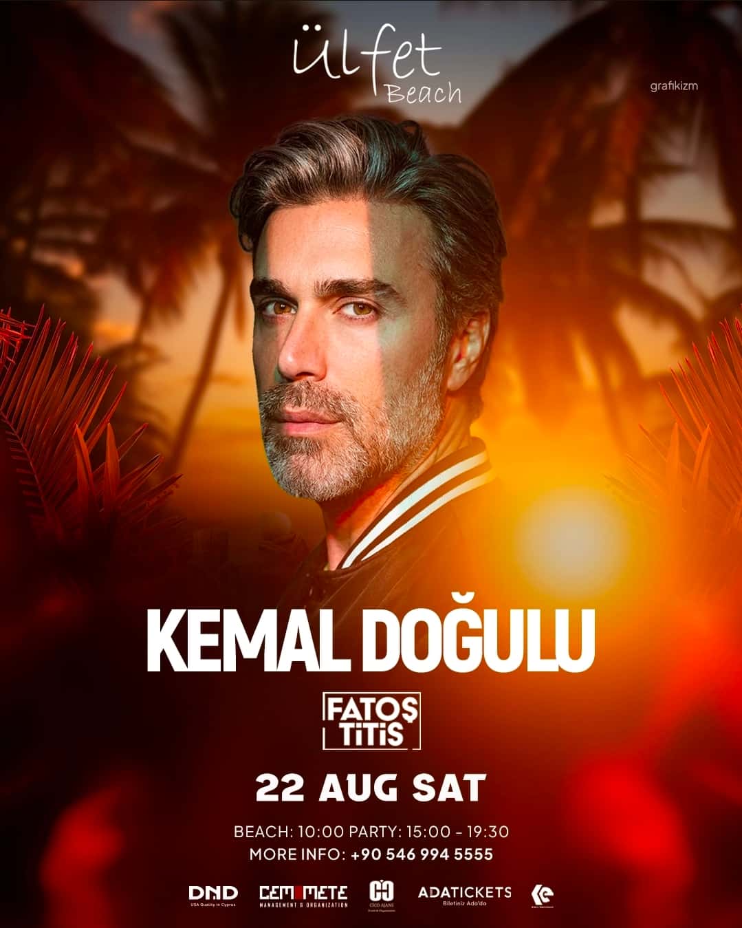 KEMAL DOĞULU x Ülfet Beach — Ülfet Beach etkinlik görseli