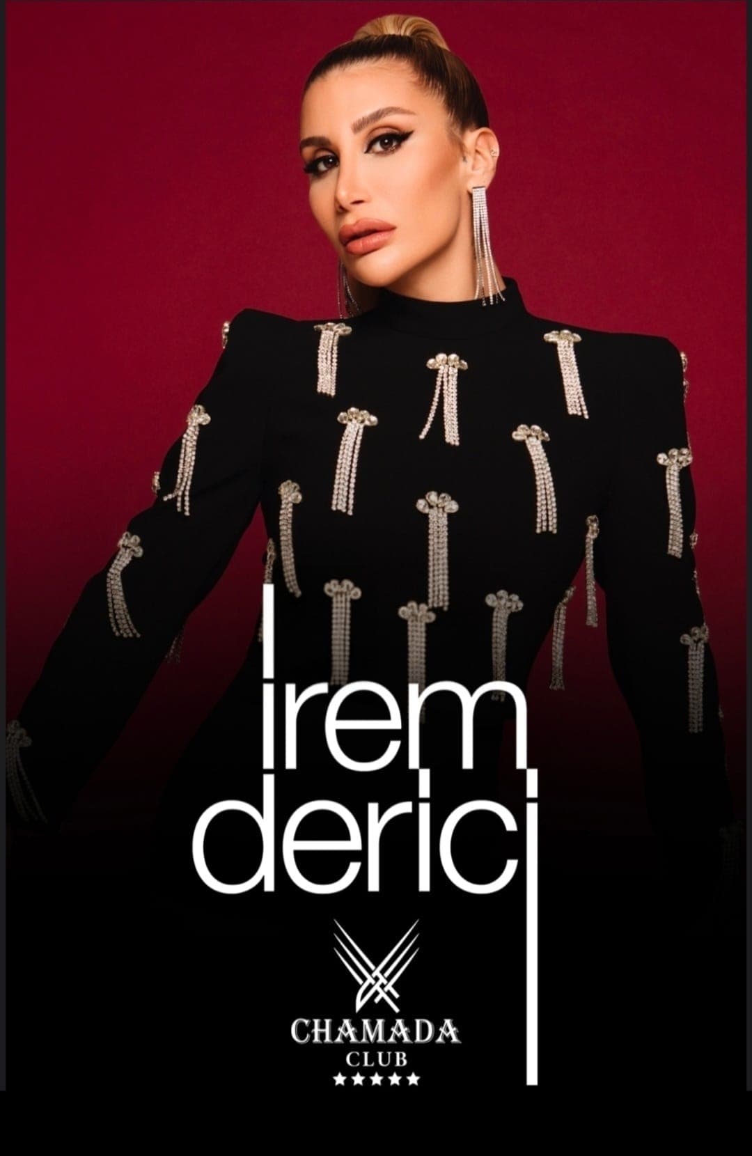İREM DERİCİ X CHAMADA CLUB — Chamada Beach Club etkinlik afişi