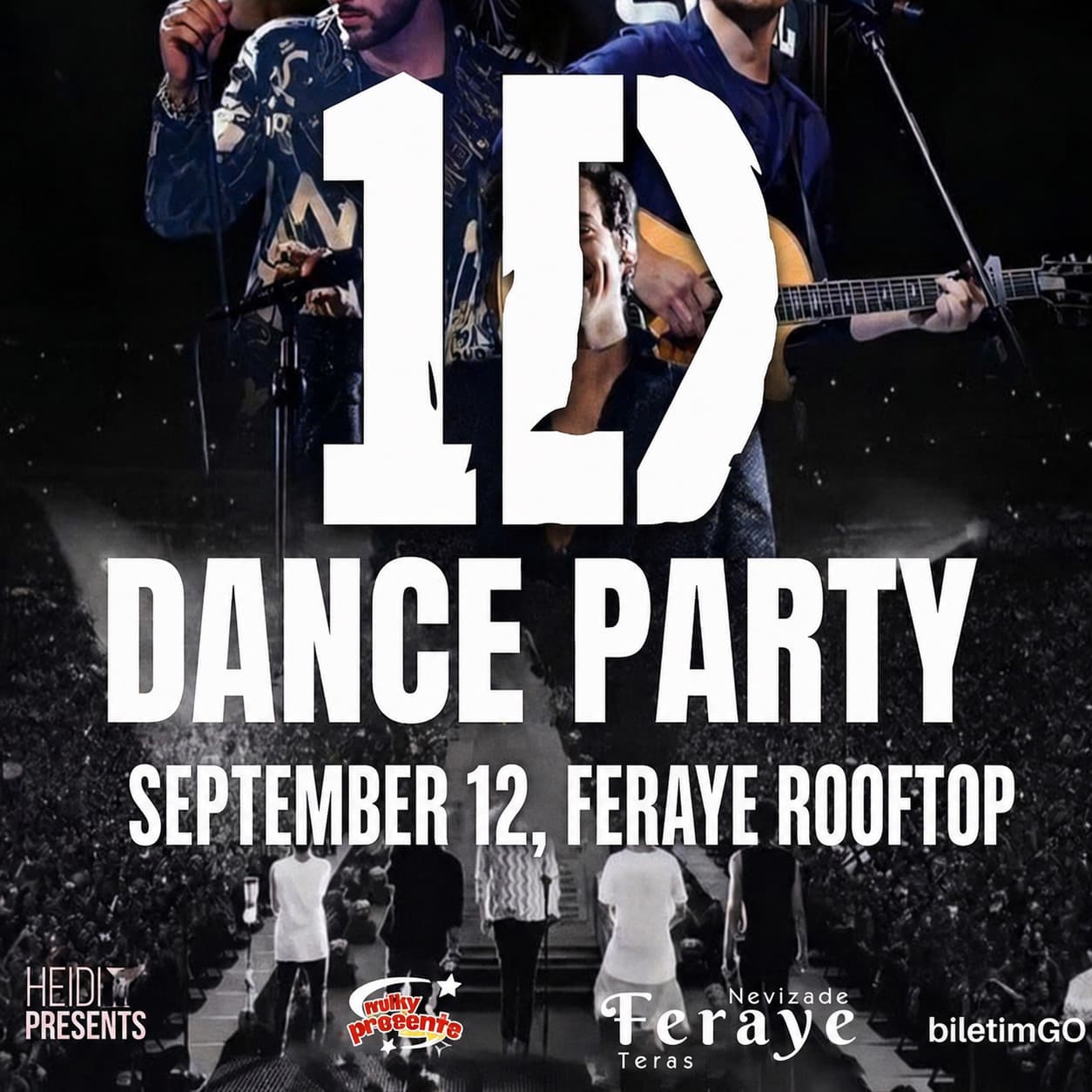 1D NIGHT (ISTANBUL) — Feraye Nevizade Teras, İstanbul etkinlik afişi