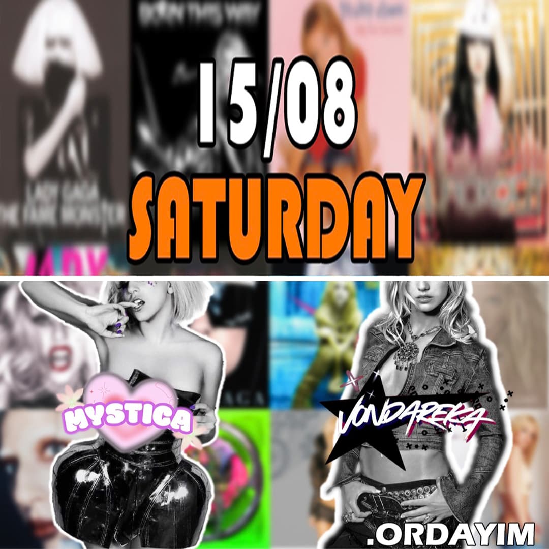 BRITNEY VS GAGA — Ordayım Bar, İstanbul etkinlik görseli