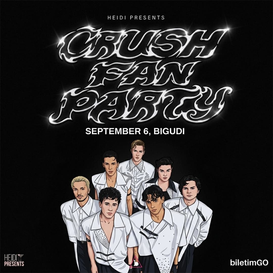 CRUSH FAN PARTY — Bigudi Club, İstanbul etkinlik görseli
