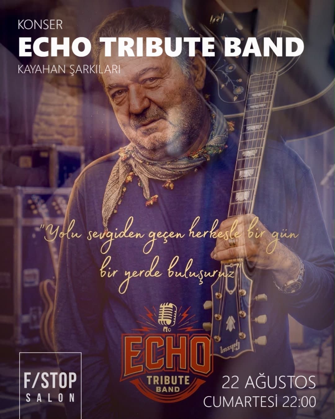 ECHO TRIBUTE BAND: KAYAHAN ŞARKILARI — Eskişehir F/Stop Salon etkinlik görseli