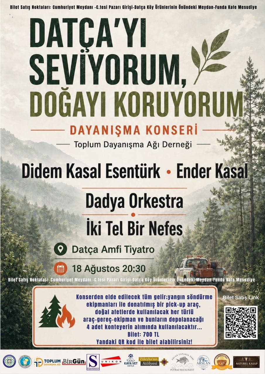 Ender Kasal & Didem Kasal Esentürk Konseri — Datça Amfi Tiyatro, Muğla etkinlik görseli
