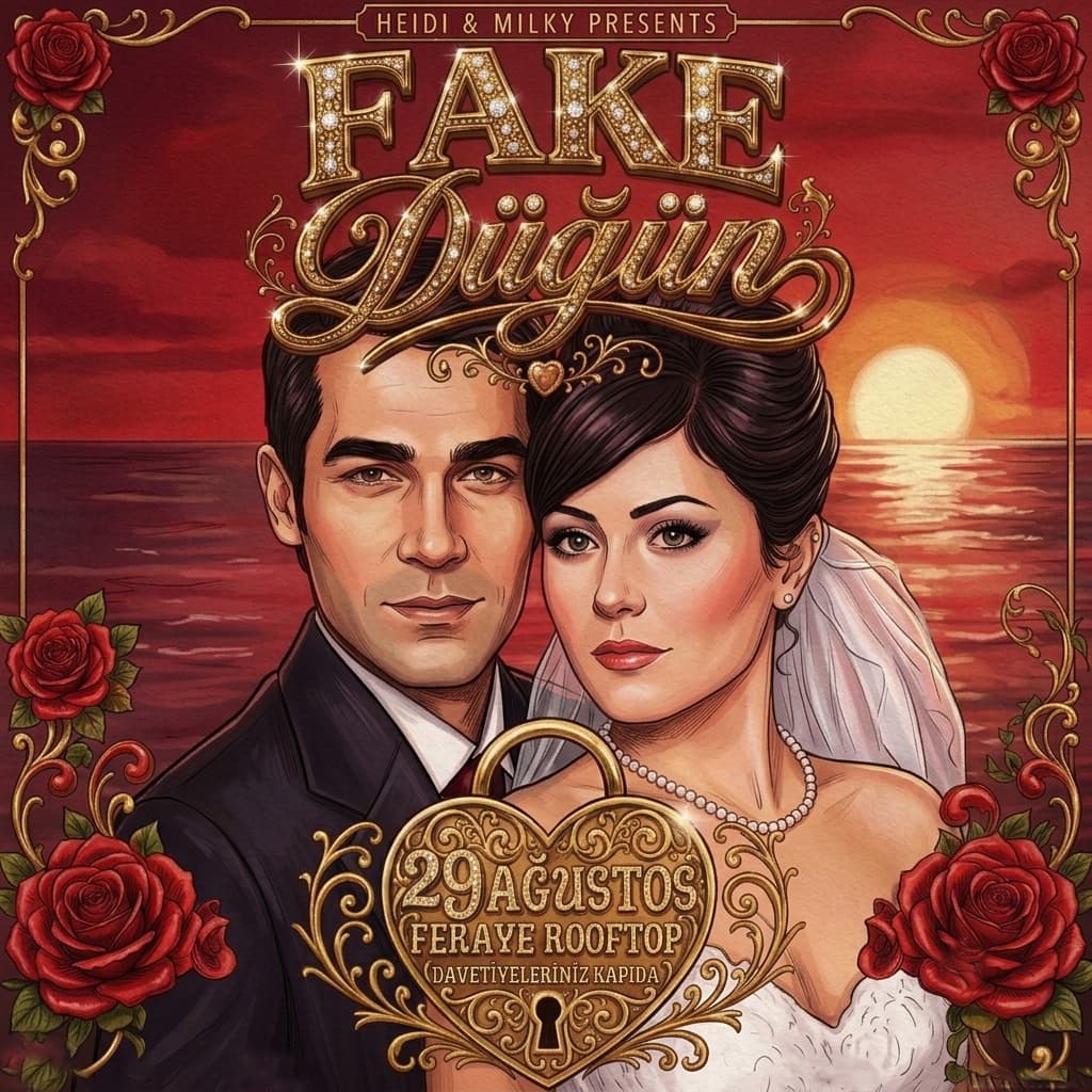 FAKE DÜĞÜN — Feraye Nevizade Teras, İstanbul etkinlik afişi
