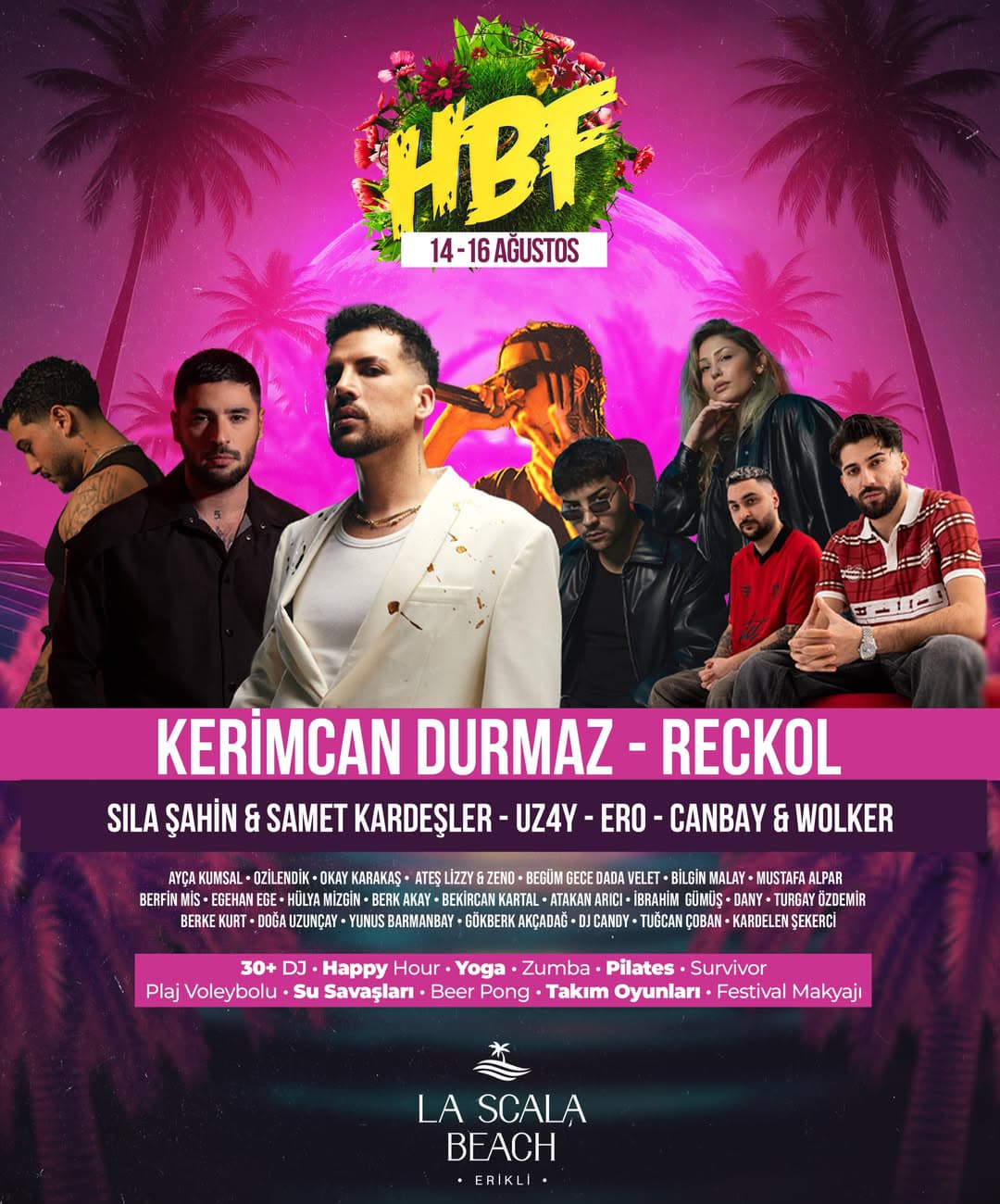 HBF TRAKYA FESTİVAL — La Scala Beach Erikli, Edirne etkinlik görseli