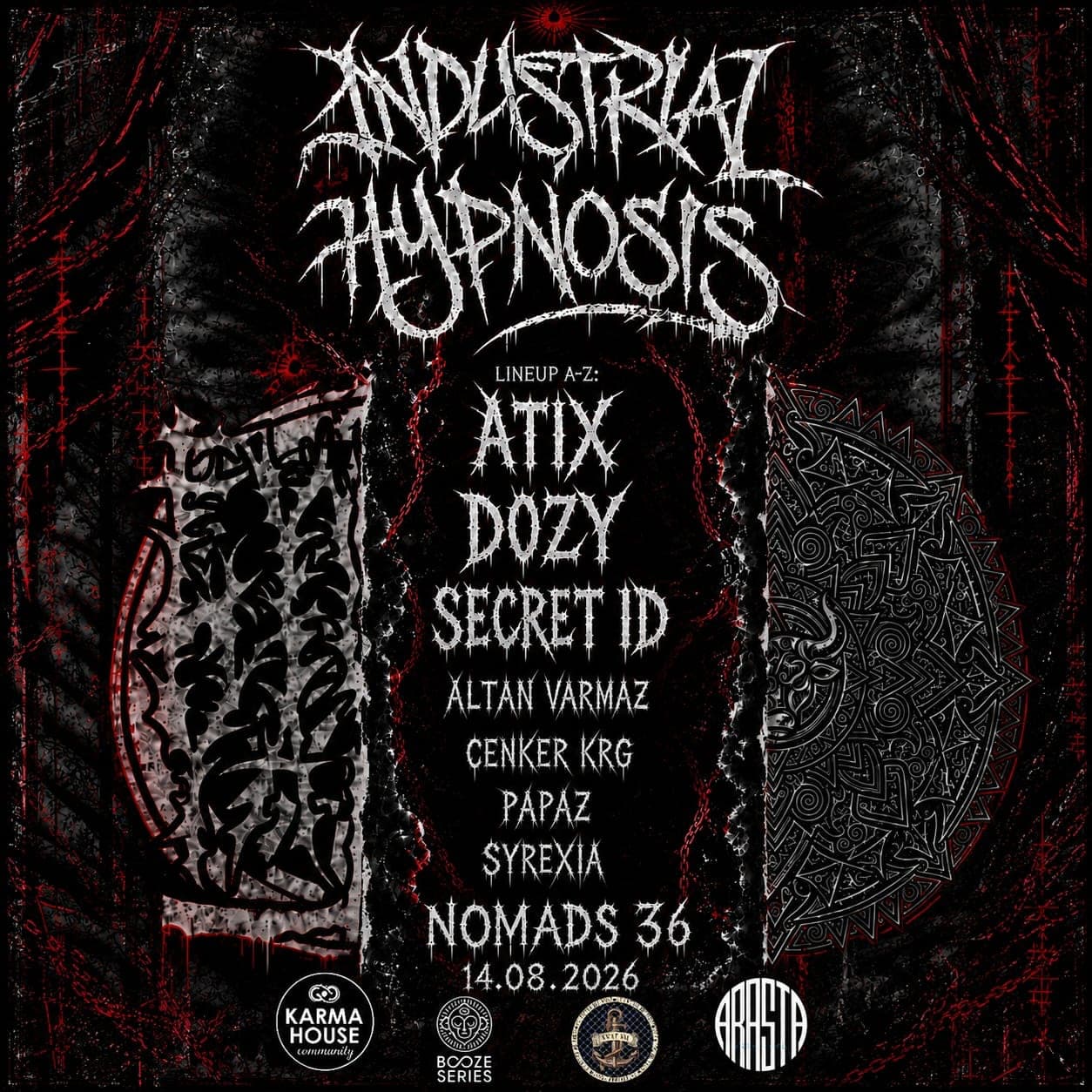 INDUSTRIAL HYPNOSIS — Nomads-36, İzmir etkinlik görseli