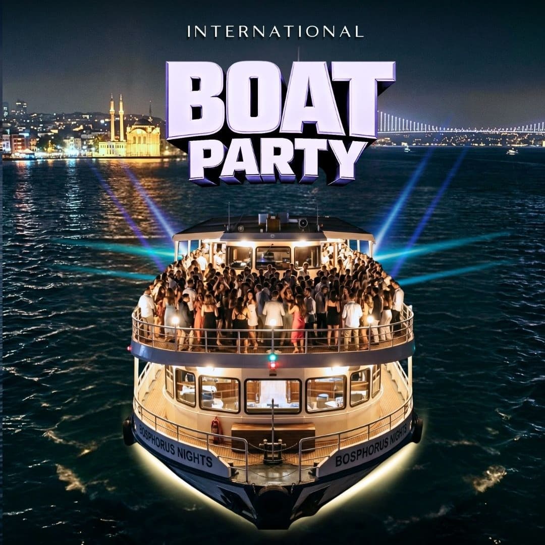 International Boat Party — İstanbul Boğazı etkinlik görseli