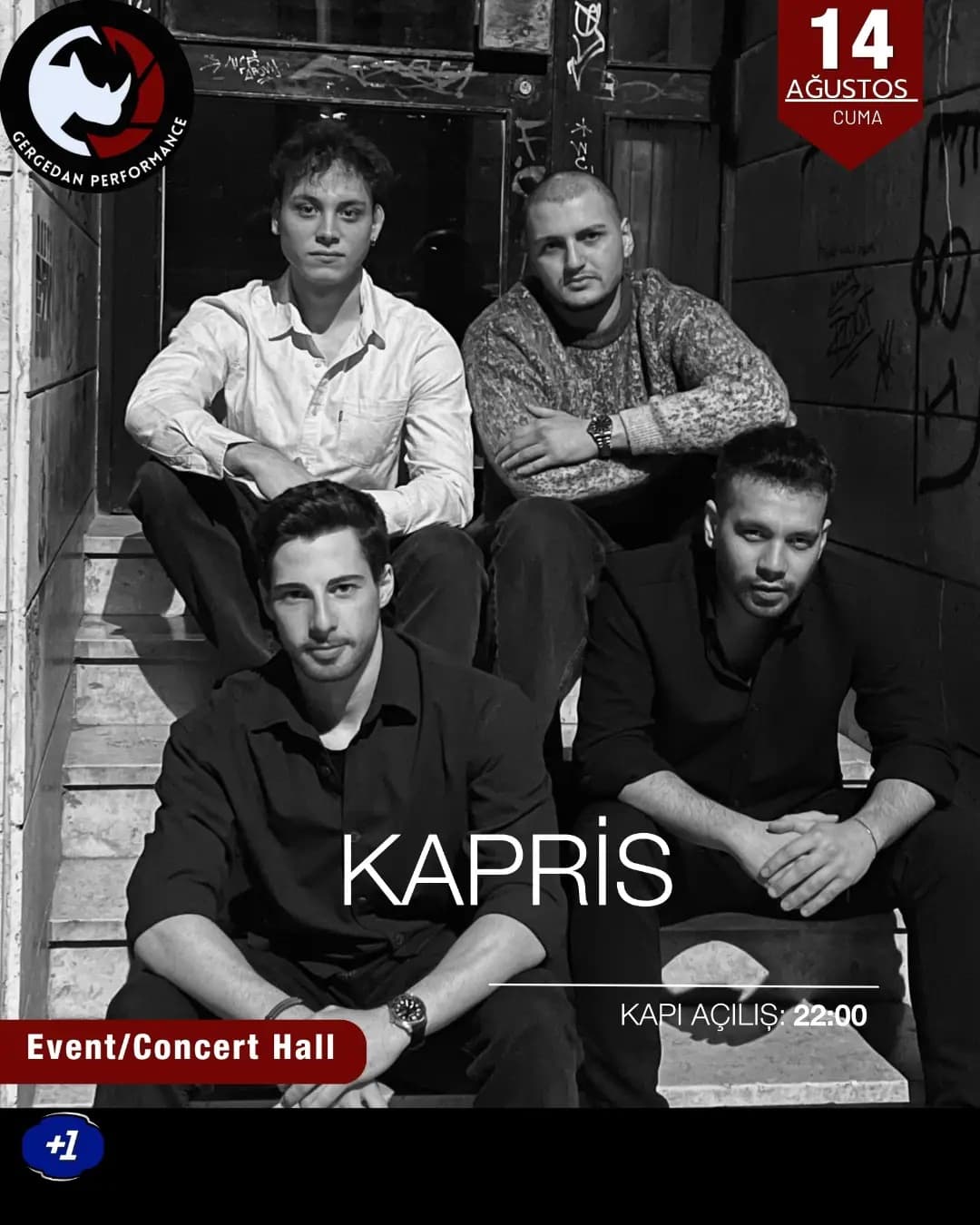 Kapris — Gergedan Performance Hall, İstanbul etkinlik görseli