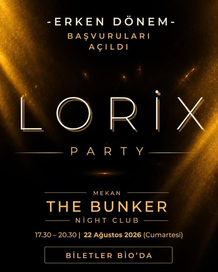 Lorix Party — The Bunker Night Club, İstanbul etkinlik görseli