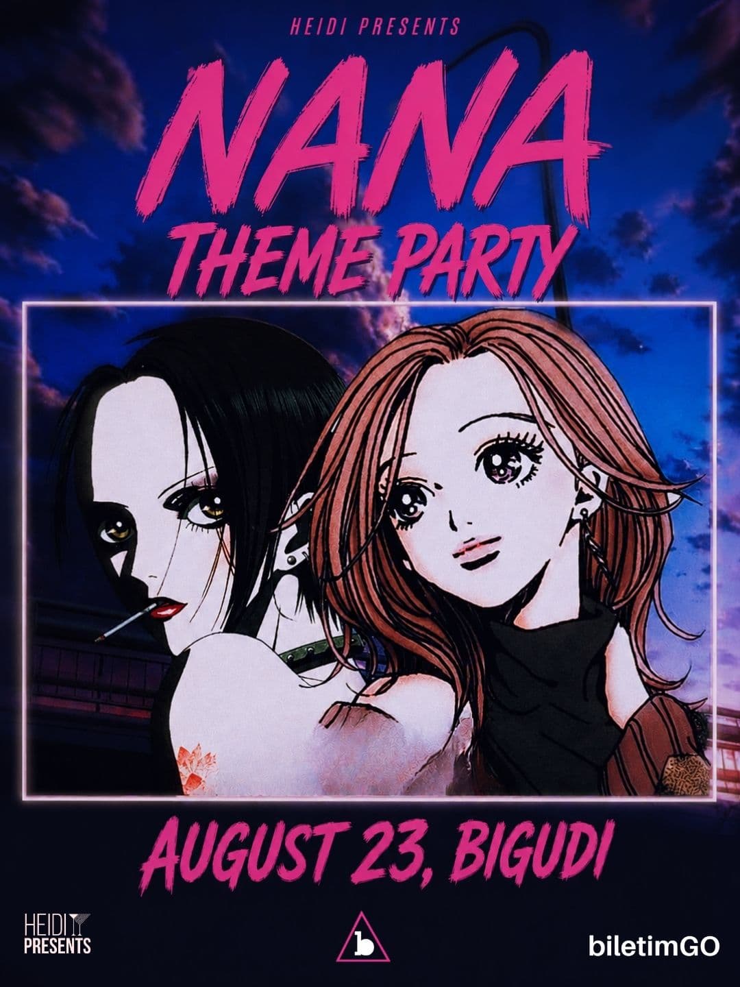 NANA THEME PARTY — Bigudi Club, İstanbul etkinlik görseli