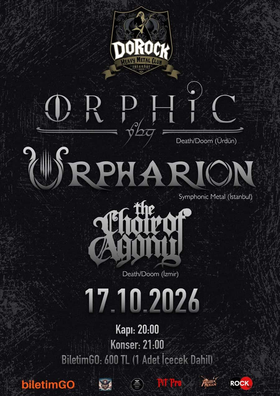 ORPHİC — Dorock Heavy Metal Club, İstanbul etkinlik görseli