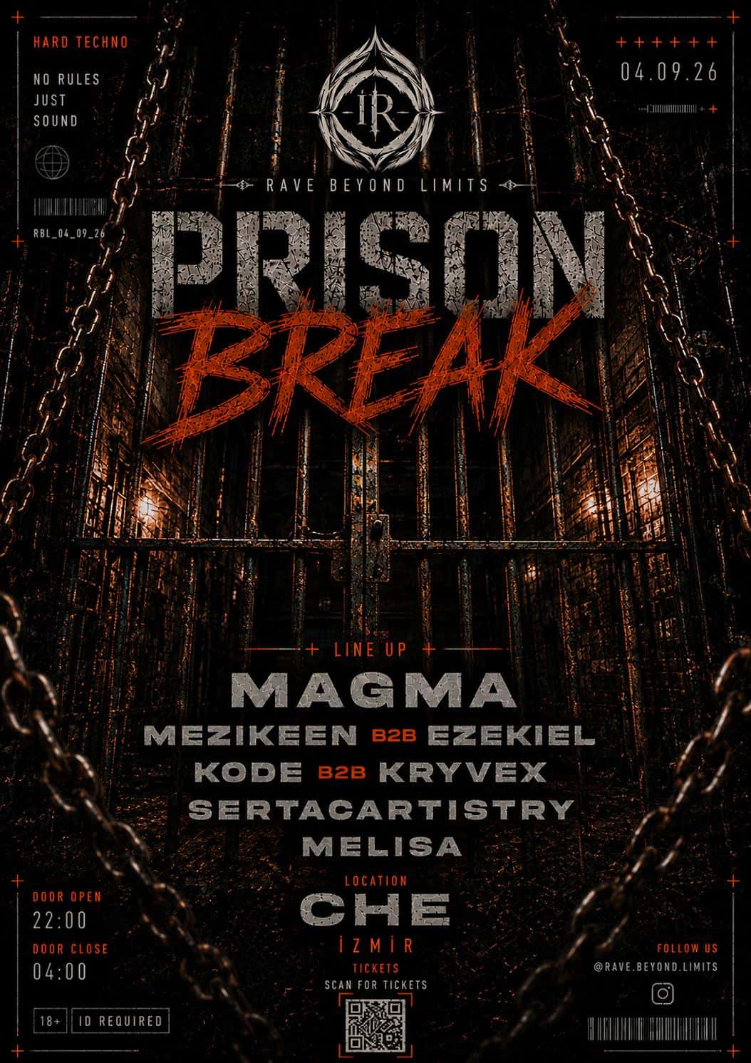 Prison Break — Che İzmir etkinlik görseli