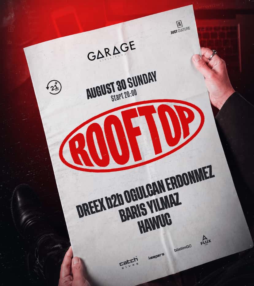 Rooftop — Garage Street Food Bar, Samsun etkinlik görseli