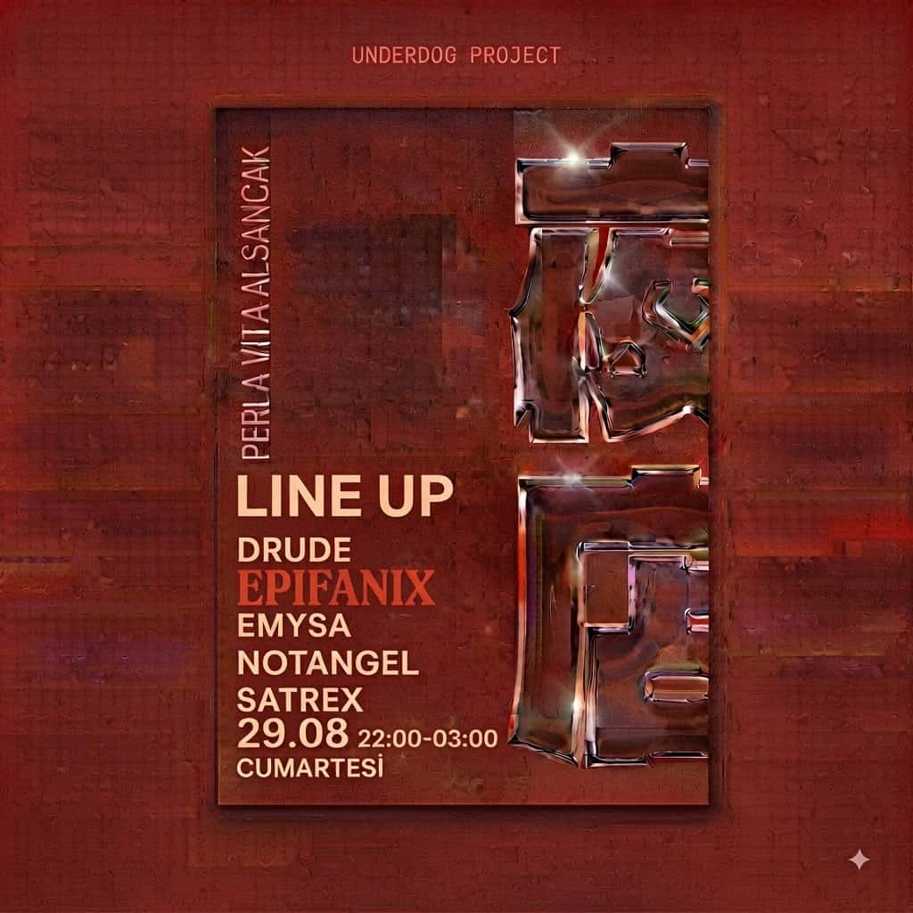 UNDERDOG PROJECT VOL 5 RETURN TO THE UNDERGROUND — Per La Vita Bistro, İzmir etkinlik görseli
